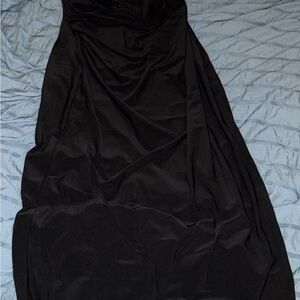 Elegant Black Evening Gown